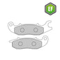 Ferodo FDB2169EF Eco-Friction Pad - FA375