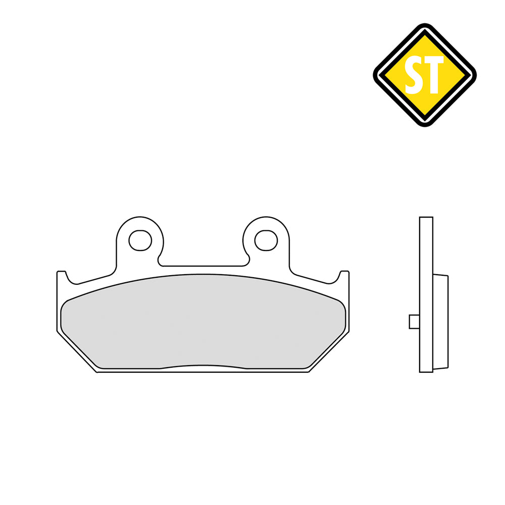 Ferodo FDB2173ST Sinter Grip Road Compound Pad - FA412