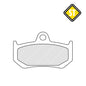 Ferodo FDB2198ST Sinter Grip Road Compound Pad - FA320