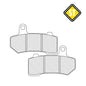 Ferodo FDB2210ST Sinter Grip Road Compound Pad - FA409