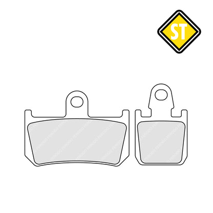 Ferodo FDB2217ST Sinter Grip Road Compound Pad - 4 Per Set - FA442