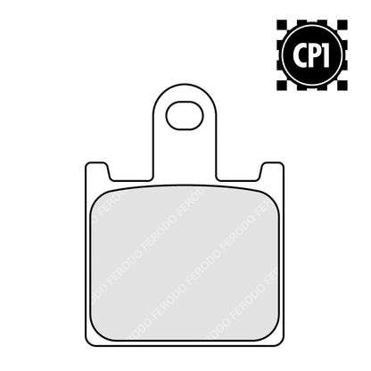 FERODO FDB2220 Ceramic CP1 Racing Compound Pad - 4 Per Set / FA417/4 / DB2126