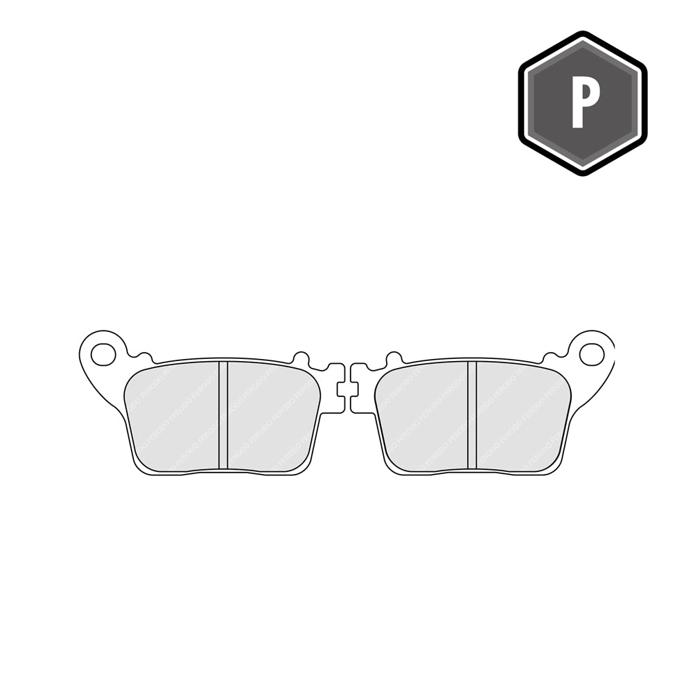 Ferodo FDB2221EFP Platinum Compound Pad - FA436
