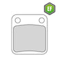 Ferodo FDB250EF Eco-Friction Pad - FA54