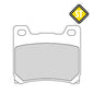 Ferodo FDB337ST Sinter Grip Road Compound Pad - FA088