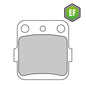 Ferodo FDB381EF Eco-Friction Pad - FA84