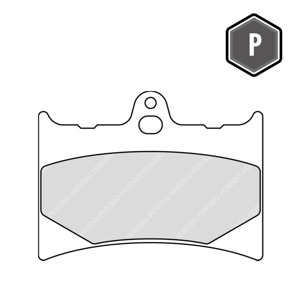 Ferodo FDB498EFP Platinum Compound Pad - FA126
