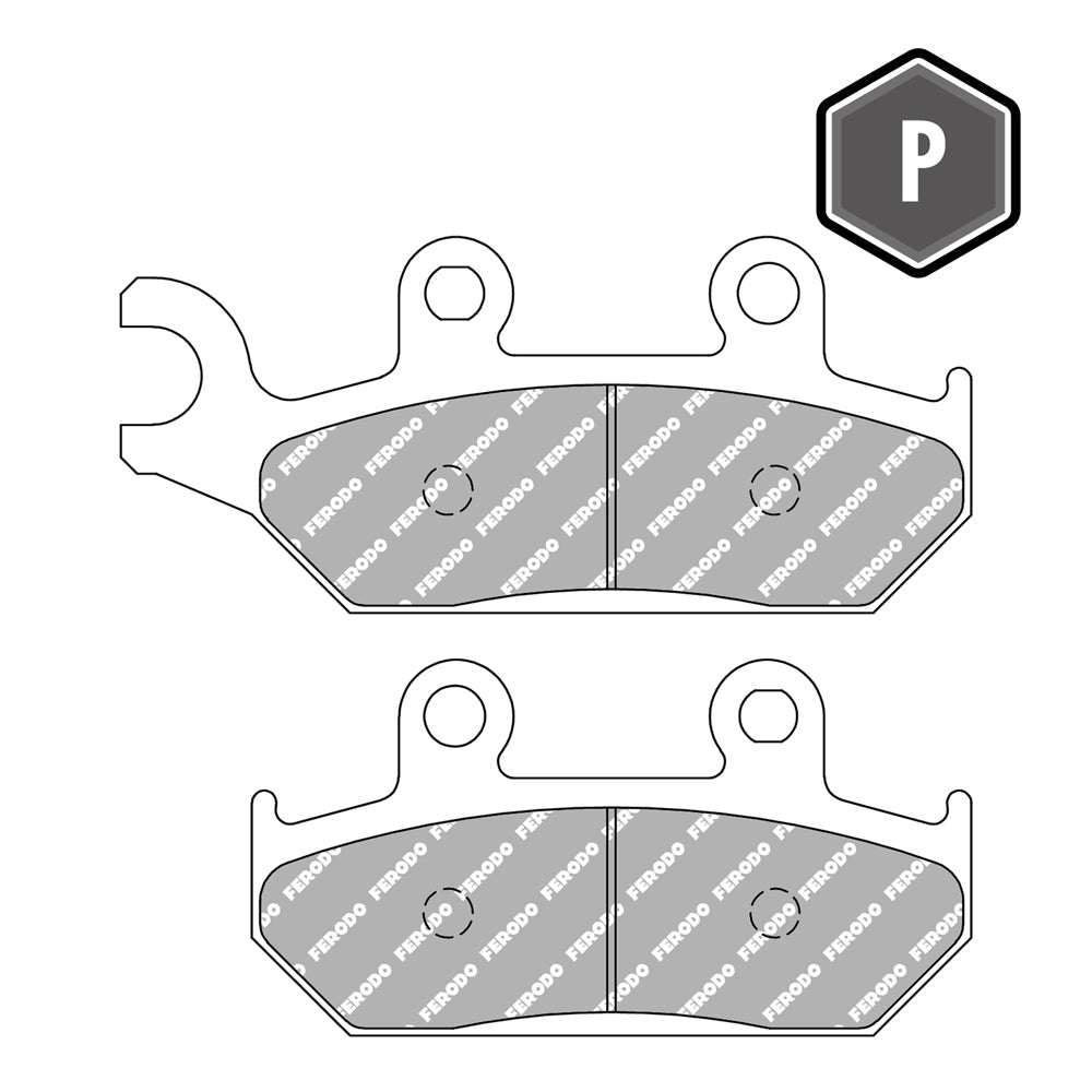 FERODO FDB737 Platinum Compound Pad / FA172 / VD252