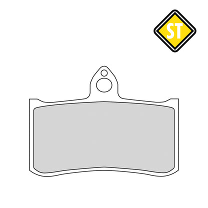 Ferodo FDB858ST Sinter Grip Road Compound Pad - FA239