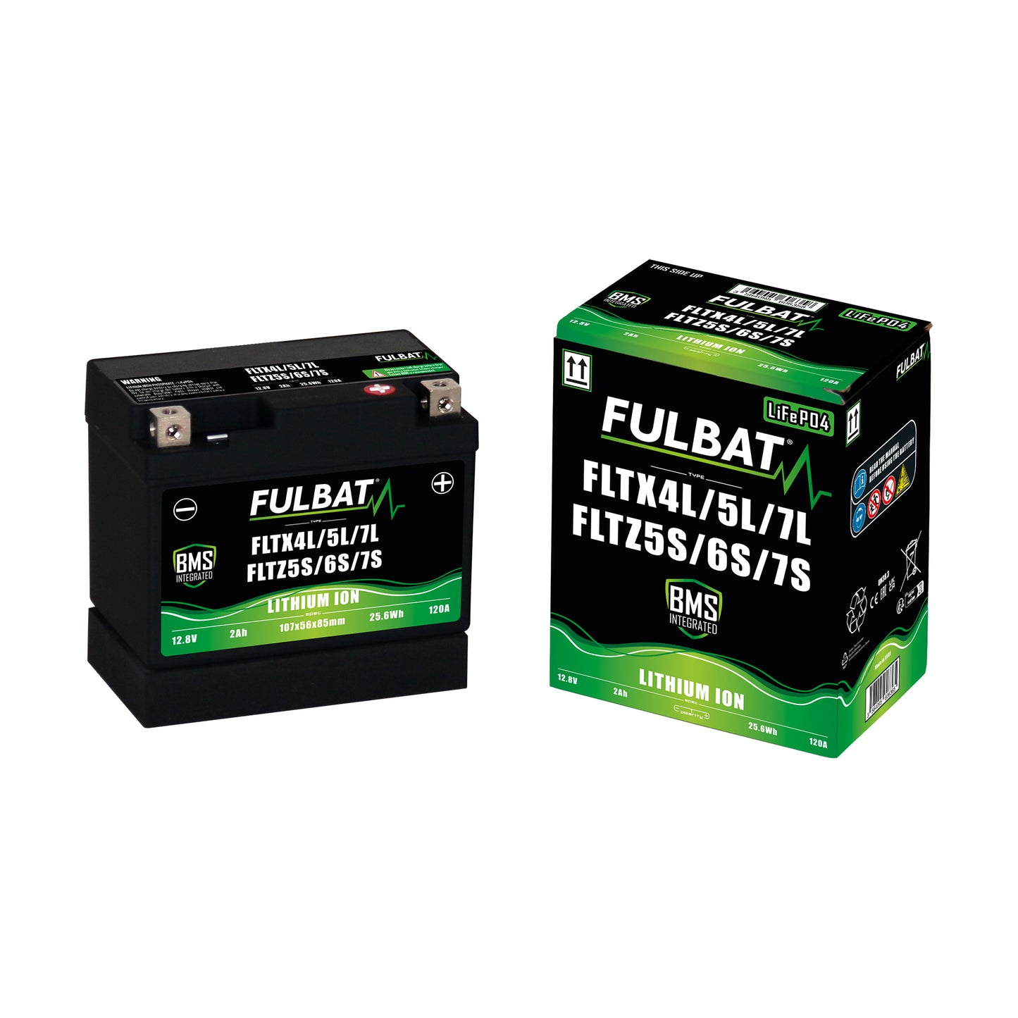 Fulbat FLTX4L/5L/7L+ FLTZ5S/6S/7S+ Lithium Battery