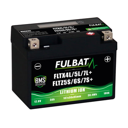 Fulbat FLTX4L/5L/7L+ FLTZ5S/6S/7S+ Lithium Battery