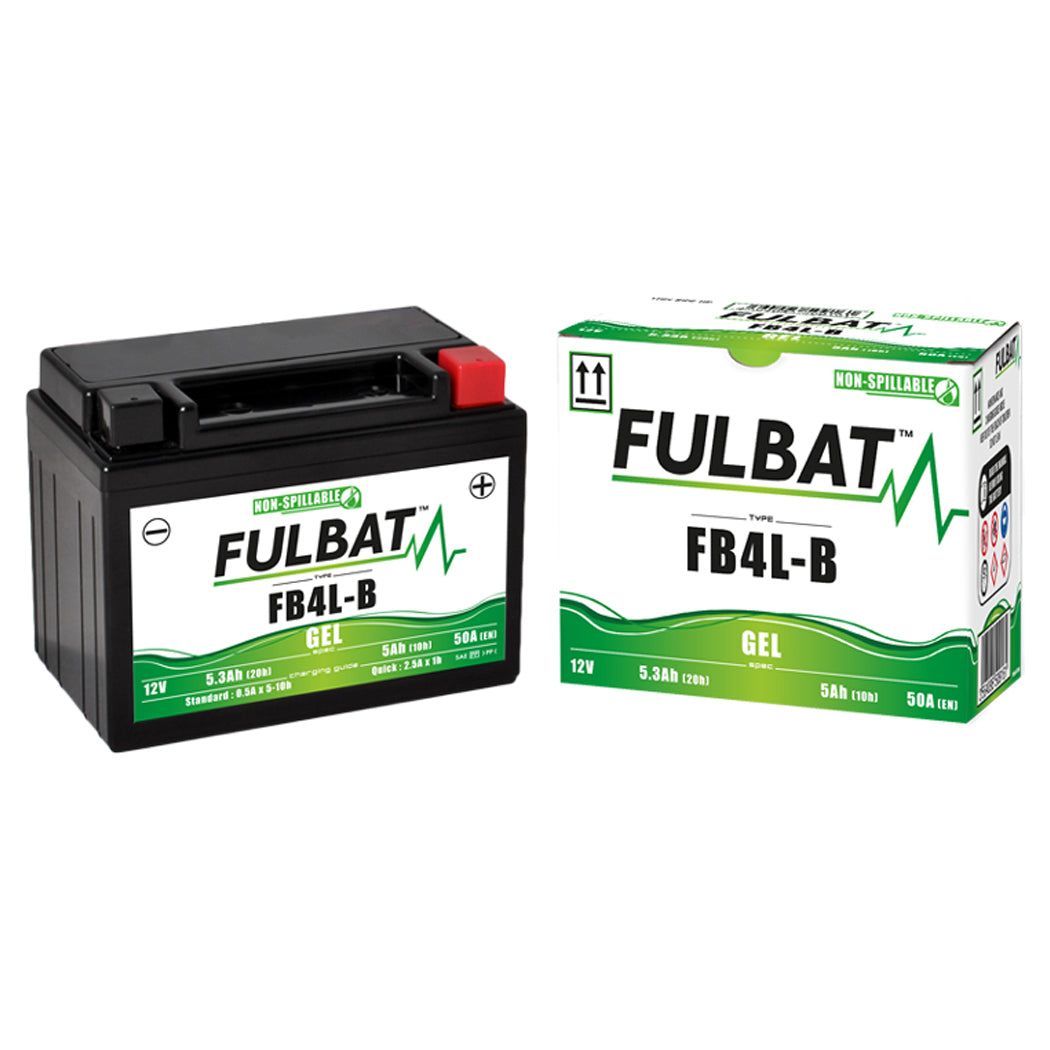 Item currently unavailable - Fulbat FB4L-B (WC) Gel Factory Activated Battery