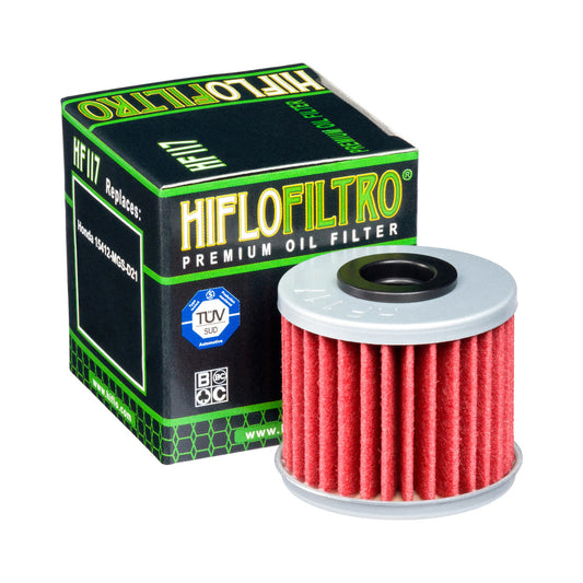 Hiflofiltro Oil Filter HF117 (Transmission filter on some models)