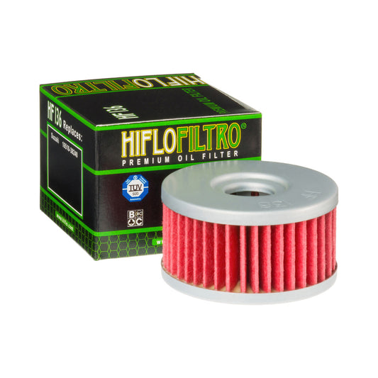 Hiflofiltro Oil Filter HF136