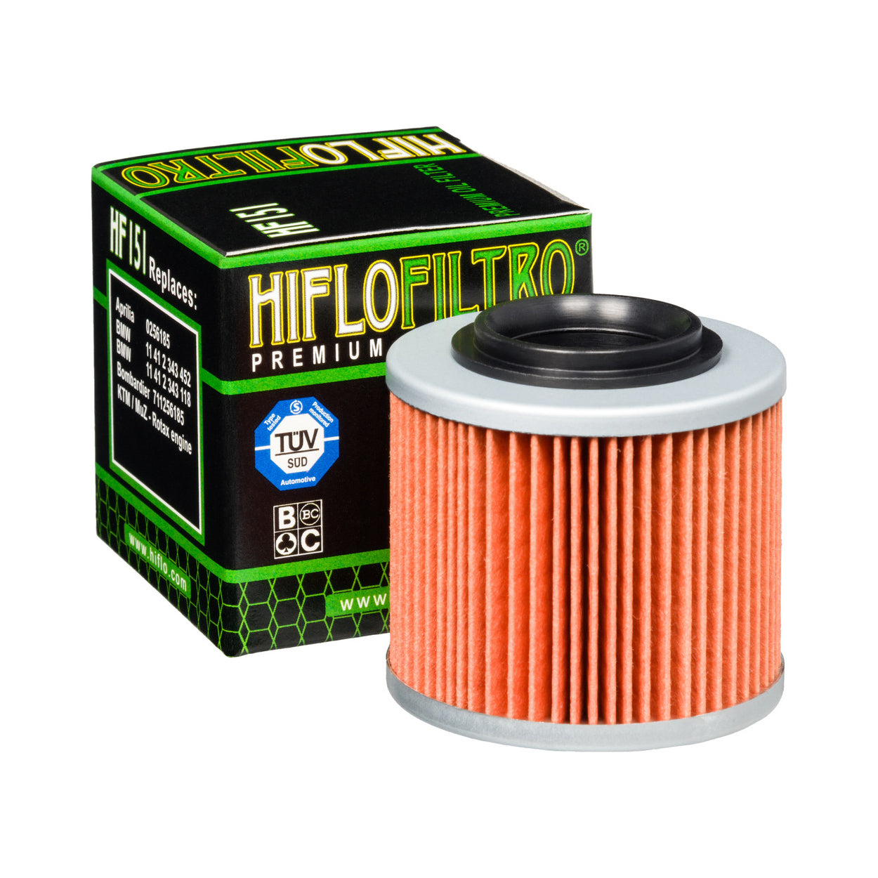 Hiflofiltro Oil Filter HF151