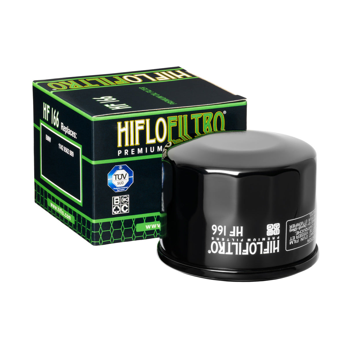 Hiflofiltro Oil Filter HF166