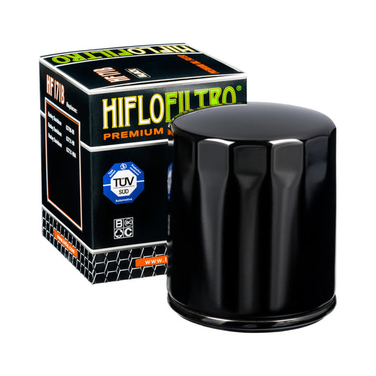 Hiflofiltro Oil Filter Gloss Black HF171B