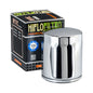 Hiflofiltro Oil Filter Chrome Finish HF171C
