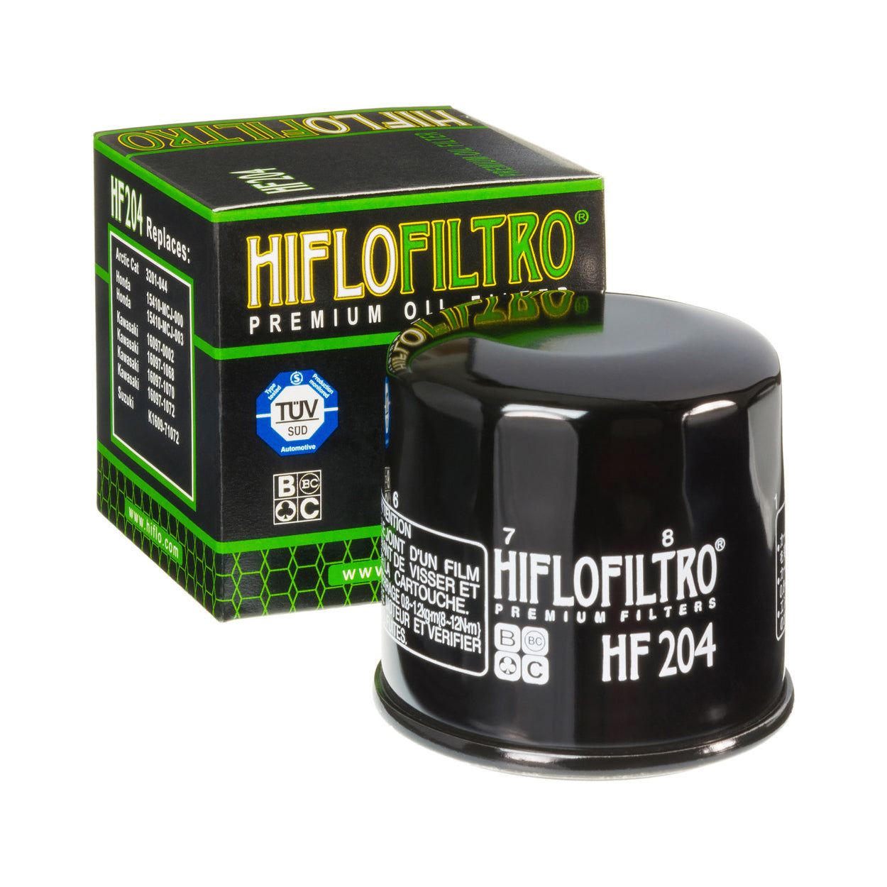 Hiflofiltro Oil Filter HF204