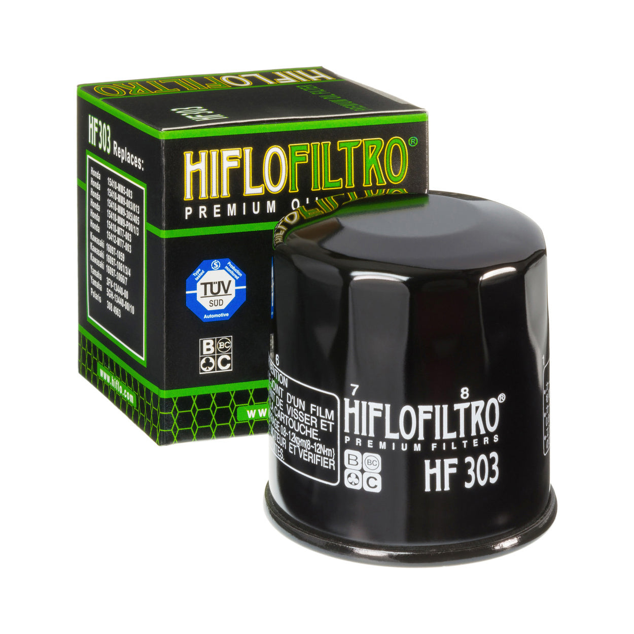Hiflofiltro Oil Filter HF303