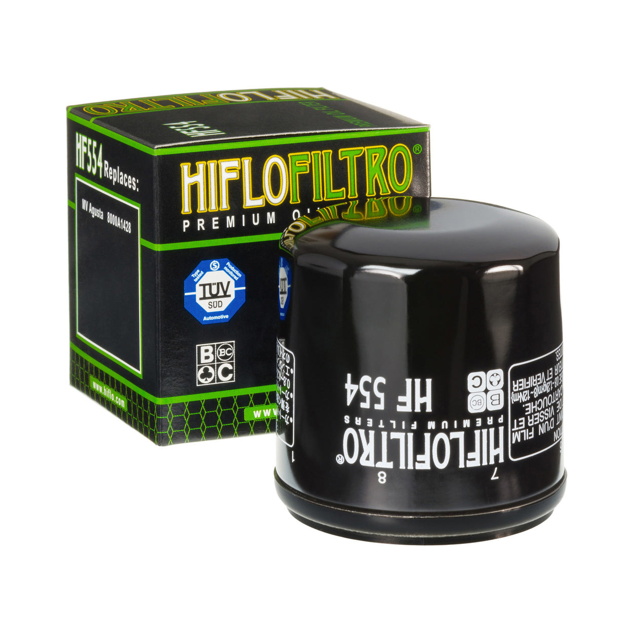 Hiflofiltro Oil Filter HF554