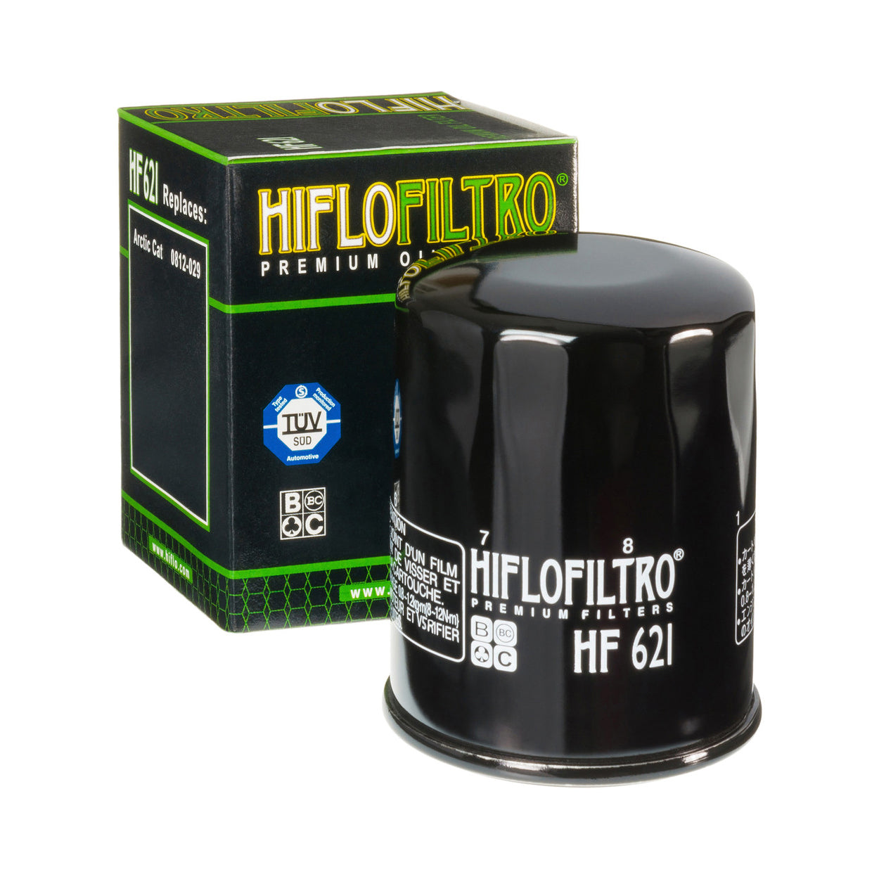 Hiflofiltro Oil Filter HF621