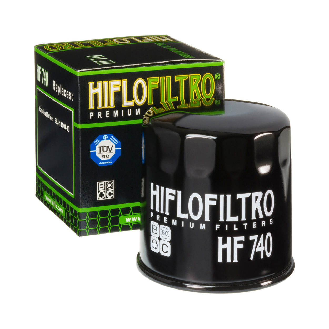 Hiflofiltro Oil Filter HF740 (marine)