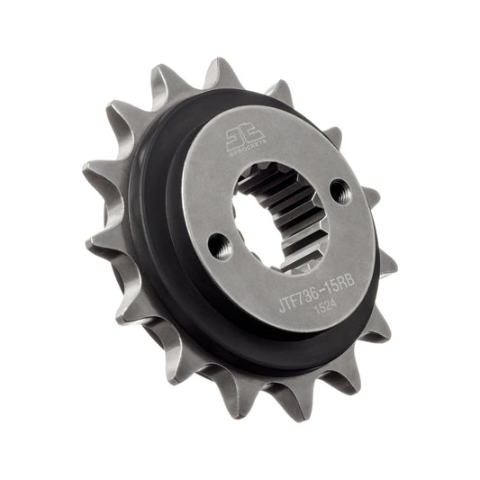 JT Front Sprocket JTF736.15RB - Rubber Cushioned