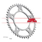JT Rear Sprocket JTR1304.43