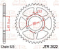 JT Rear Sprocket JTR2022.38