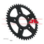 JT Rear Sprocket JTR701.43
