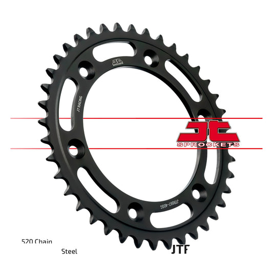 JT Rear Sprocket JTR897.40SC - Self Cleaning Lightweight