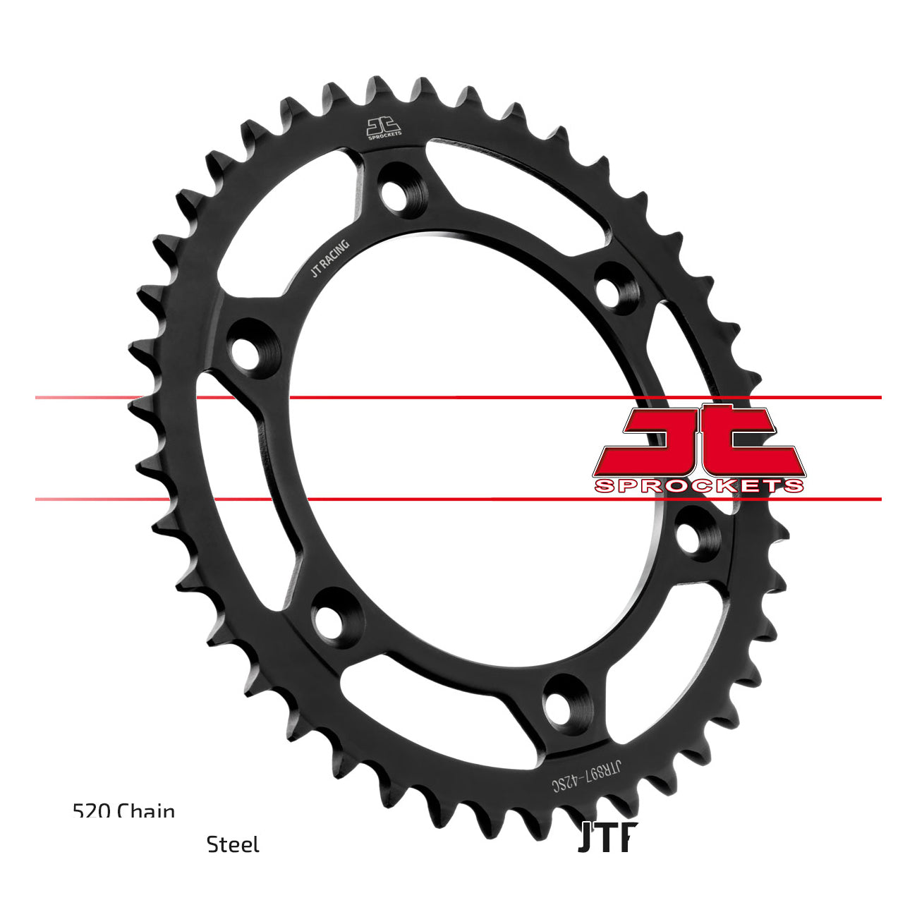 JT Rear Sprocket JTR897.42SC - Self Cleaning Lightweight