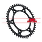 JT Rear Sprocket JTR897.45SC - Self Cleaning Lightweight