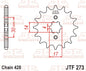 JT Front Sprocket JTF273.14