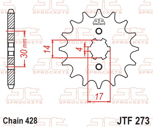 JT Front Sprocket JTF273.15