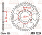 JT Rear Sprocket JTR1224.36