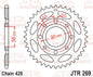 JT Rear Sprocket JTR269.51