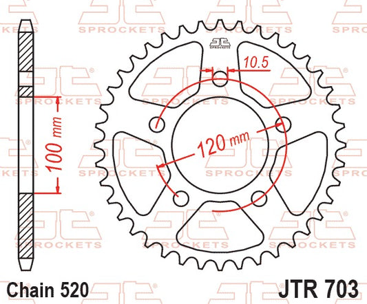 JT Rear Sprocket JTR703.42