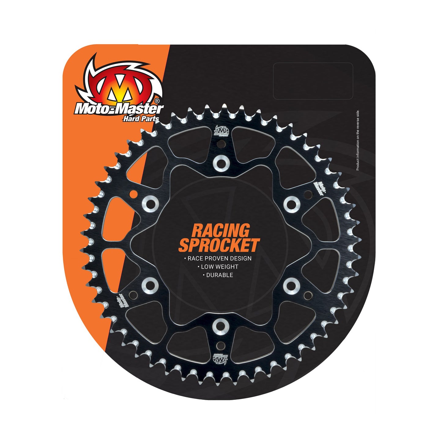 Moto-Master 7075 Alu Rear Sprocket - Black - 520-51 - Honda