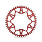 Moto-Master 7075 Alu Rear Sprocket - Red - 520-50 - Honda