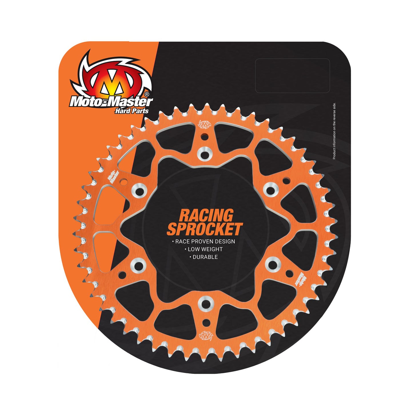 Moto-Master 7075 Alu Rear Sprocket - Orange - 520-52 - KTM/Hqv/GasGas