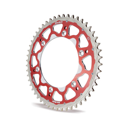 Moto-Master Fusion Dual Ring Rear Sprocket - Red - 520-51 - KTM/Hqv/GasGas