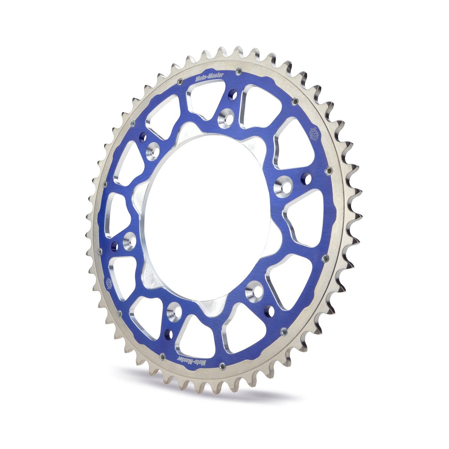 Moto-Master Fusion Dual Ring Rear Sprocket - Blue - 520-50 - KTM/Hqv/GasGas