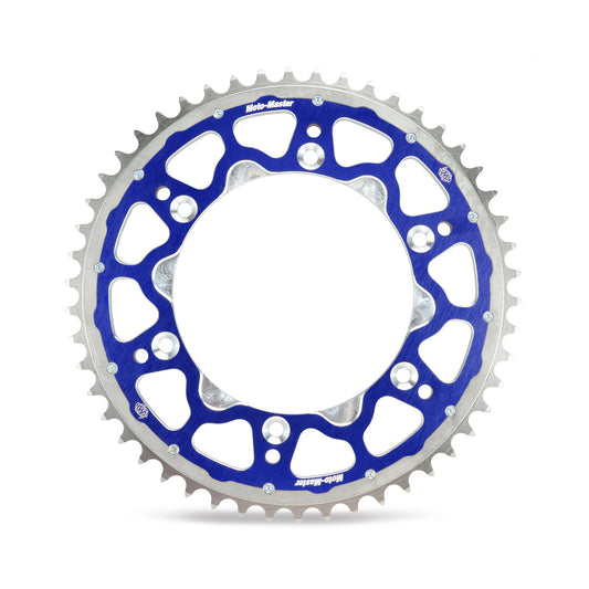 Moto-Master Fusion Dual Ring Rear Sprocket - Blue - 520-50 - KTM/Hqv/GasGas