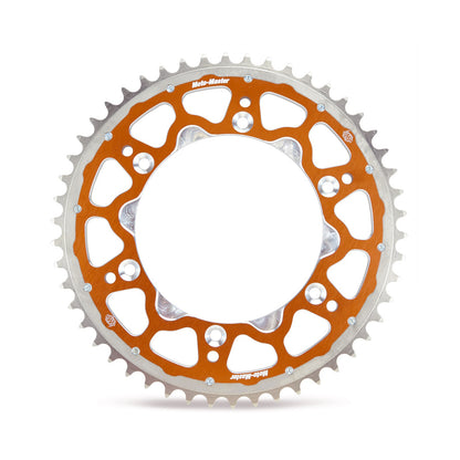 Moto-Master Fusion Dual Ring Rear Sprocket - Orange - 520-51 - KTM/Hqv/GasGas