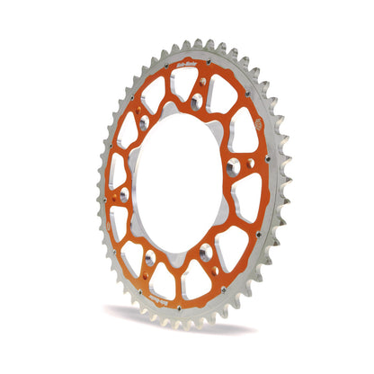 Moto-Master Fusion Dual Ring Rear Sprocket - Orange - 428-49 - KTM/Hqv/GasGas 85SX TC85 MC85 04-25