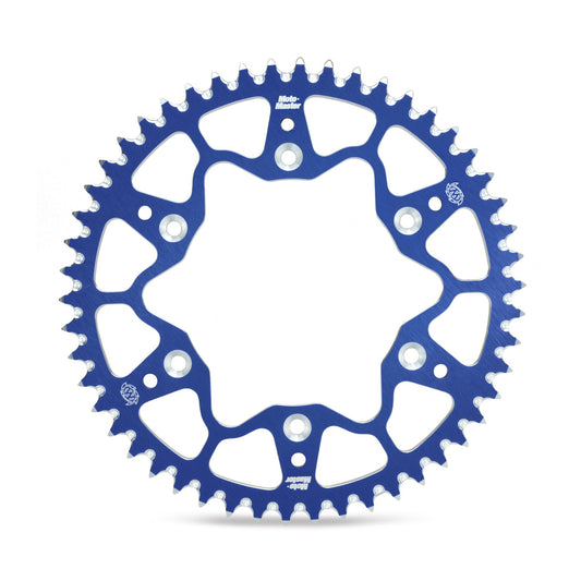 Moto-Master 7075 Alu Rear Sprocket - Blue - 520-51 - Yamaha