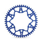 Moto-Master 7075 Alu Rear Sprocket - Blue - 520-51 - Yamaha