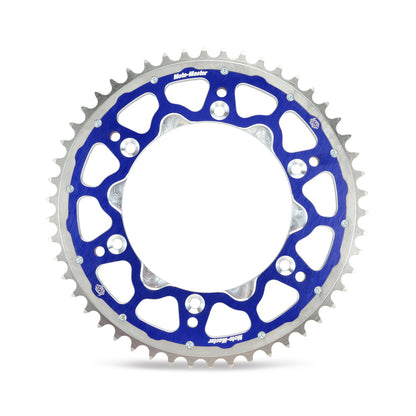 Moto-Master Fusion Dual Ring Rear Sprocket - Blue - 520-51 - Yamaha